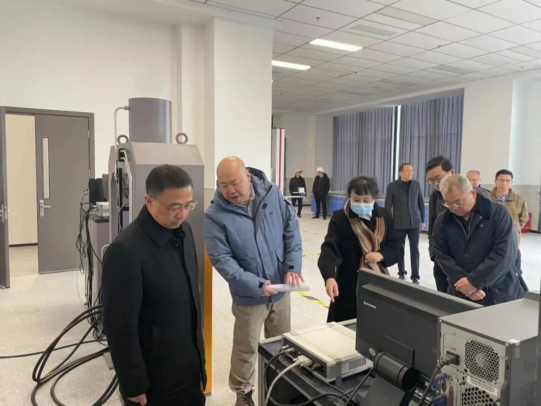 副市長徐春龍調研國檢中心項目春節節后復工情況